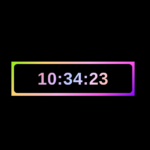 Digital clock | HTML CSS JAVASCRIPT | How to make Digital clock using html css javascript.